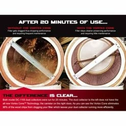 JET Tools Jet DC-1200VX-BK3 Dust Collector; 2HP 3PH 230/460V; 30-Micron Bag Filter Kit 710703K 8 JET Tools Jet DC-1200VX-BK3 Dust Collector; 2HP 3PH 230/460V; 30-Micron Bag Filter Kit 710703K -Freud Diablo Blades Shop 23238 3 cyma0bmcghqw4sek