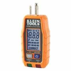 Klein Tools Klein GFCI Receptacle Tester W/ LCD RT250