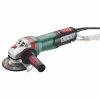 Metabo Tools Metabo WEPBA 19-125 Q DS M-BRUSH, 5" Brake Angle Grinder - 11,000 RPM - 14.5 Amp W/ Brake System, Non-Locking Paddle, AutoBalancer, DropSecure 613114420 -Freud Diablo Blades Shop 613114420 a
