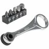 Klein Tools Klein Slim-Profile Mini Ratchet Set, 5-Piece 65200