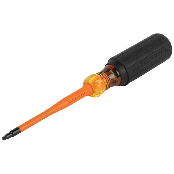 Klein Tools Klein #2 Square Slim-Tip 1000V Insulated Screwdriver 6944INS 3 Klein Tools Klein #2 Square Slim-Tip 1000V Insulated Screwdriver 6944INS