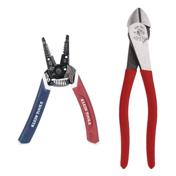 Klein Tools American Legacy Diagonal Plier And Klein-Kurve® Wire Stripper / Cutter 94156 3 Klein Tools American Legacy Diagonal Plier And Klein-Kurve® Wire Stripper / Cutter 94156