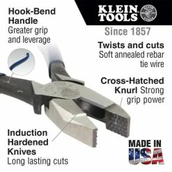 Klein Tools Klein Ironworker's Pliers 2-Piece Kit 94508 -Freud Diablo Blades Shop 94508 4
