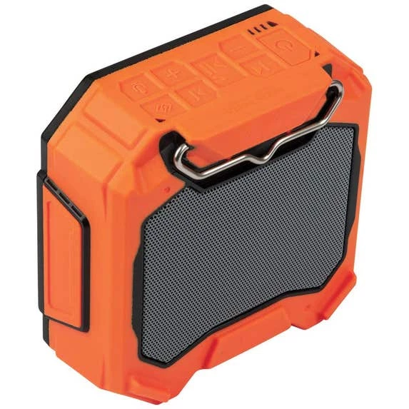 Klein Tools Klein Mid-Sized Bluetooth Jobsite Speaker IP54, 5200mAh, Magnet, Hook AEPJS3 5 Klein Tools Klein Mid-Sized Bluetooth Jobsite Speaker IP54, 5200mAh, Magnet, Hook AEPJS3 - Image 3