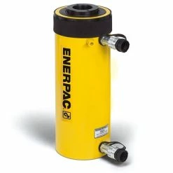 Enerpac 60 Ton Hydraulic 10.12" Stroke Double-Acting Hollow Plunger Cylinder RRH6010
