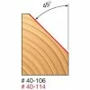 Freud Diablo Blades Freud 1-3/4" Chamfer Router Bit - 45 Deg. 40-106 -Freud Diablo Blades Shop fr40 106 vntrm7kv4miyjz2n