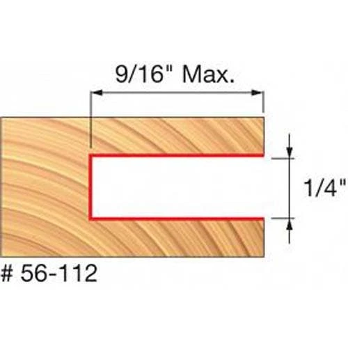 Freud Diablo Blades Freud 1/4" Three Wing Slotting Cutter 56-112 3 Freud Diablo Blades Freud 1/4" Three Wing Slotting Cutter 56-112