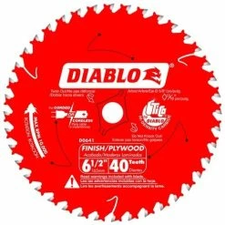 Freud Diablo Blades Freud Diablo 6-1/2" X 40 Tooth Finish Trim Saw Blade (Bulk) D0641A