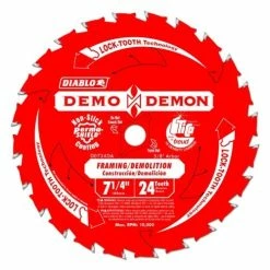 Freud Diablo Blades Freud Diablo 7-1/4" 24 Tooth Demo Demon Saw Blade D0724DA