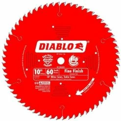 Freud Diablo Blades Freud Diablo 10" 60 Tooth Fine Finish Saw Blade D1060X