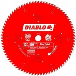 Freud Diablo Blades Freud Diablo 12" 80 Tooth Finishing Circular Saw Blade D1280X