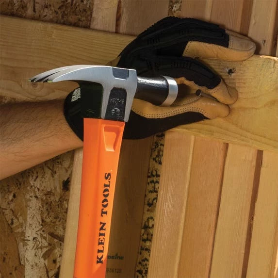 Klein Tools Klein Straight-Claw Hammer, 18-Ounce, 15-Inch H80718 9 Klein Tools Klein Straight-Claw Hammer, 18-Ounce, 15-Inch H80718 - Image 8