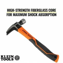 Klein Tools Klein Straight-Claw Hammer, 20-Ounce, 13-Inch H80820 -Freud Diablo Blades Shop h80816 c 1