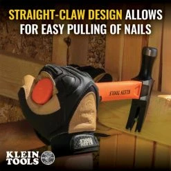 Klein Tools Klein Straight-Claw Hammer, 18-Ounce, 15-Inch H80718 16 Klein Tools Klein Straight-Claw Hammer, 18-Ounce, 15-Inch H80718 -Freud Diablo Blades Shop h80816 e 2