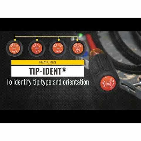 Klein Tools Klein 6-Piece Slim-Tip 1000V Insulated Screwdriver Set 33736INS 8 Klein Tools Klein 6-Piece Slim-Tip 1000V Insulated Screwdriver Set 33736INS - Image 6