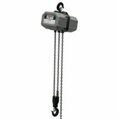 JET Tools Jet 1SS-1C-10 1 Ton Electric Chain Hoist W/ 10' Lift 111000
