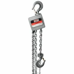JET Tools Jet AL100-200-10 2 Ton Aluminum Hand Chain Hoist With 10ft Of Lift 133210