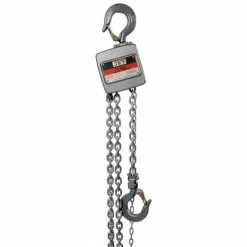 JET Tools Jet AL100-050-15 1/2 Ton Aluminum Hand Chain Hoist With 15ft Of Lift 133052