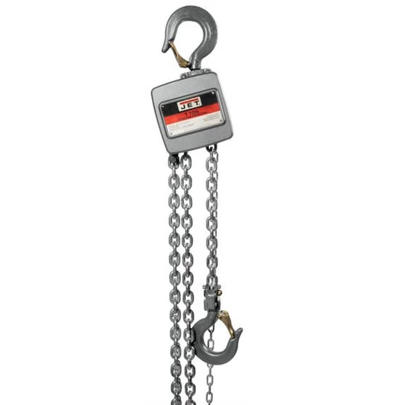 JET Tools Jet AL100-100-15 1 Ton Aluminum Hand Chain Hoist With 15ft Of Lift 133115 3 JET Tools Jet AL100-100-15 1 Ton Aluminum Hand Chain Hoist With 15ft Of Lift 133115