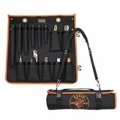 Klein Tools Klein 13-Piece Insulated Utility Tool Kit With Roll Up Case 33525SC
