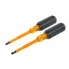 Klein Tools Klein Insulated Screwdriver Set; Slotted And Phillips; 2-Piece 33532-INS
