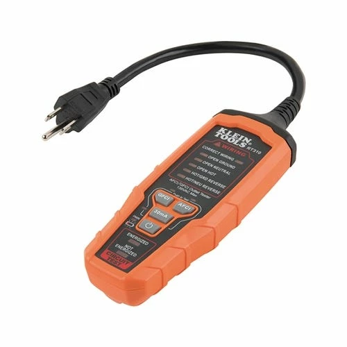 Klein Tools Klein AFCI /GFCI Outlet Tester RT310 3 Klein Tools Klein AFCI /GFCI Outlet Tester RT310