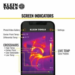 Klein Tools Klein Thermal Imager For IOS Devices TI222 -Freud Diablo Blades Shop kln ti222 4