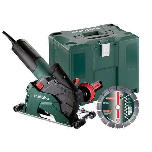 Metabo Tools Metabo T 13-125 CED 5" Masonry Cutting Tool - 9,600 RPM - 12.0 Amps - W/ Lock-on, Shroud W/ Roller Base 600431680 3 Metabo Tools Metabo T 13-125 CED 5" Masonry Cutting Tool - 9,600 RPM - 12.0 Amps - W/ Lock-on, Shroud W/ Roller Base 600431680