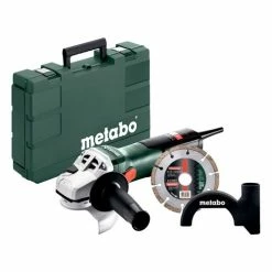 Metabo Tools Metabo W 11-125 Concrete 5" Angle Grinder - 11,000 RPM - 11.0 Amps W/ Lock-on, 5" HP Diamond Wheel, Dust Shroud 603622850