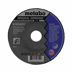 Metabo Tools Metabo Type 27 A24N Original Grinding Wheel 6" X 1/4" X 7/8" US616554000