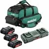 Metabo Tools Metabo 18V 2Ah Li-Ion Compact Battery Packs, ASC 145 Duo Charger & Small Tool Bag Kit US625596103 -Freud Diablo Blades Shop us625596103 oa6oyuiraex5ddch